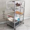 Stainless Steel Multi-Layer Indoor Cat Cage and Villa