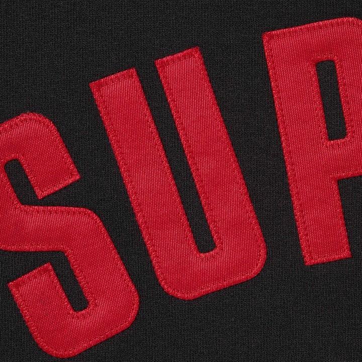 Supreme Arc Thermal Lined Zip Up Hooded Sweatshirt Black