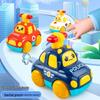 Press and Slide Pull-Back Police Car Toy for Kids