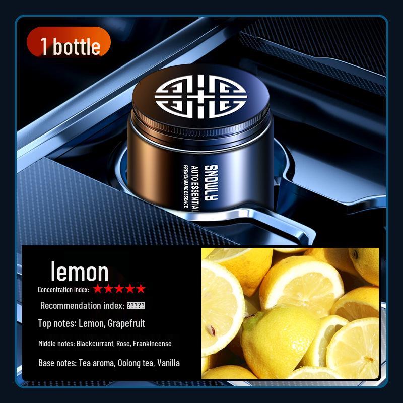 Luxury Cross-border Car Air Freshener: Long-lasting Solid Perfume Ornament with Light Fragrance for Men and Women.