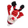 Dog Christmas Toys Funny Interactive Educational Holiday Theme Cute Dog Chew Bite Squeaky Toys for