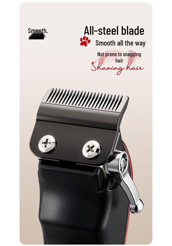 High-Power Rechargeable Pet Grooming Clippers for Dogs and Cats