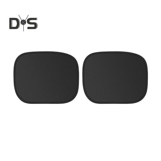 

2/4 шт. автомобильные шторы, устойчивые к ультрафиолетовому излучению, простая установка, универсальные шторы для приватности, полностью затемняющие автомобильные шторы B