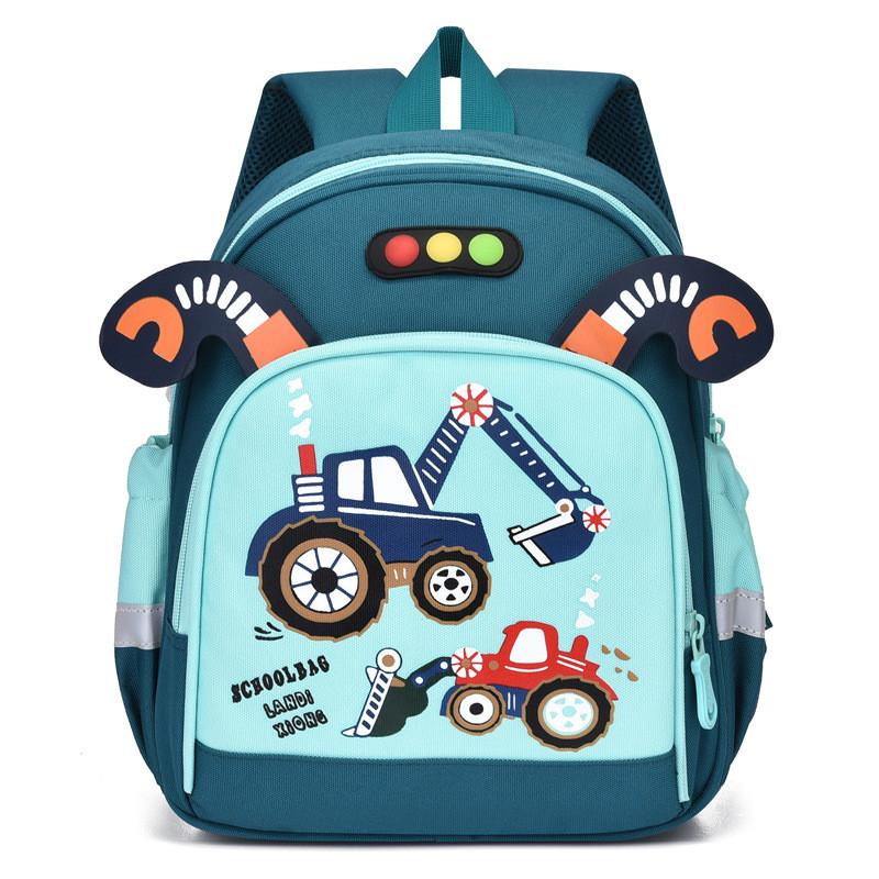 Colorful Cartoon Pony Print Childrens Backpack For Kindergarten With Lightweight Design