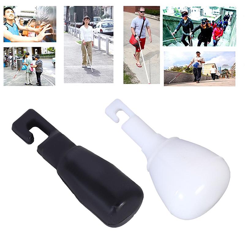 1/2/3 Pcs Rolling Ball Cane Tip Rolling Ball Hook Cane Tip Hook Type Cane Tip Replacement Accessory For Blind Walking Stick