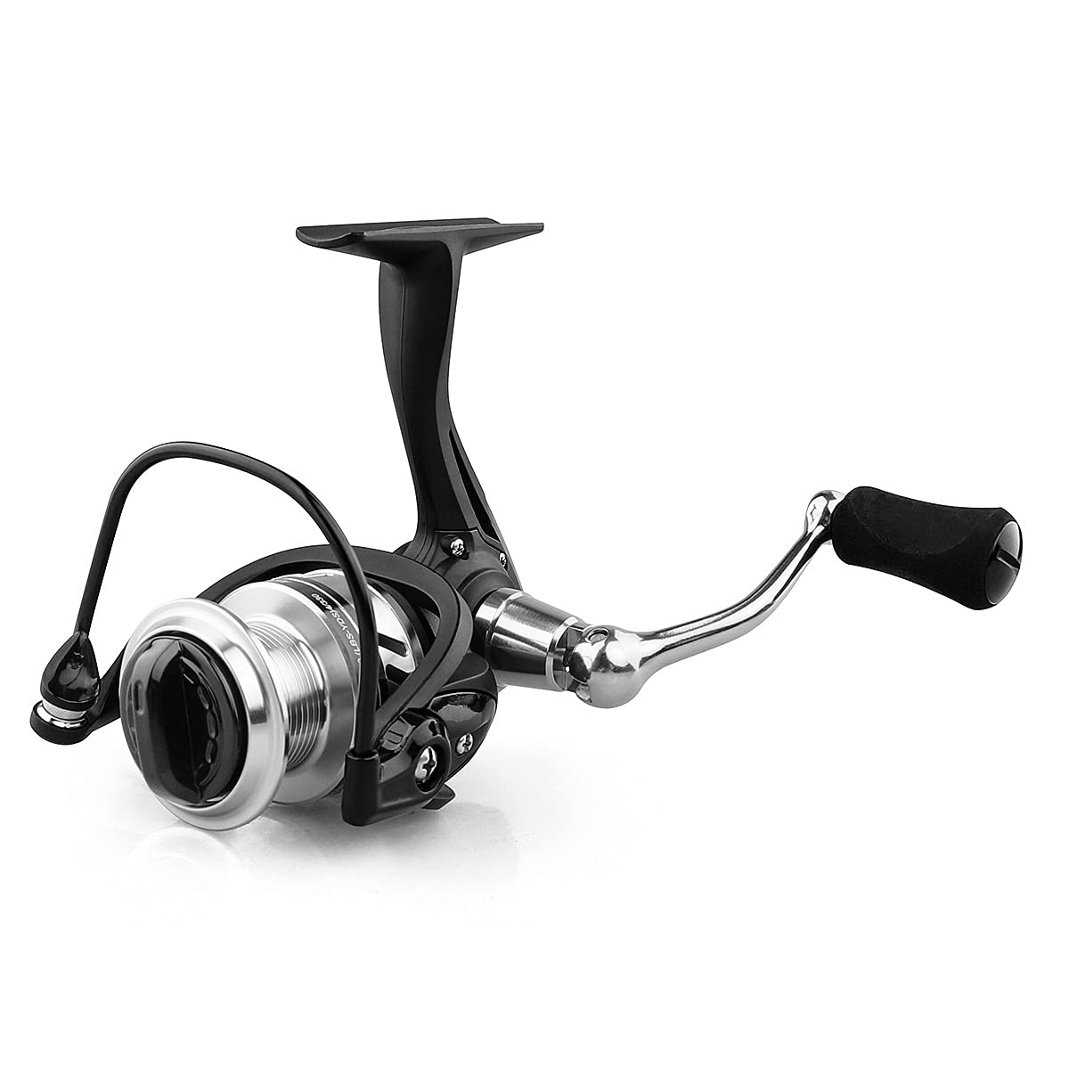 

Ashconfish Spinning Reel PE Line General Purpose Fishing Reversible Handle EVA Handle BF5000 7+1BB Included, Reel, (Left/Right), Knob,