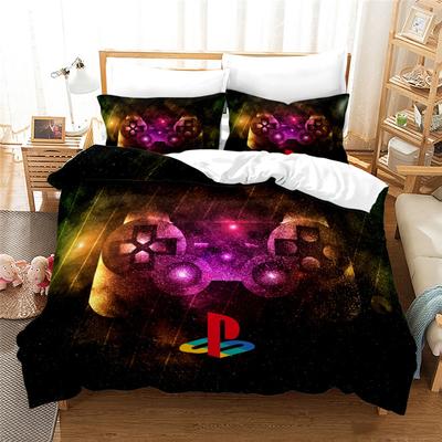 Gamepad Digital Printing Bedding Four-Piece Set Three-Piece Set Bed Sheet Quilt Cover