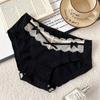 Women Cotton Underwear Antibacterial Plus Size Lace High Elastic Comfortable Panties