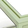 Organizzatore per Figure Desktop Bambole Vetrina Acrilica Alta Trasparenza Sigillata Antipolvere Vetrina Verde Chiaro