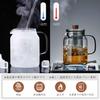 Pokaro Tea Heat-Resistant Glass Teapot, 1000ml Full Capacity, Stovetop-Safe, Microwave-Safe, 170°C160°F, Suitable for Jujube Tea, Chinese Tea,
