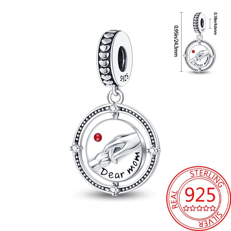 Children'S Pendant Copper Baby Pacifier Dangle Charm Fit Bracelet Necklaces Children'S Cute Jewelry Accessories