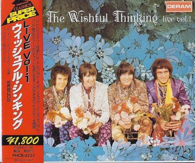 CD WISHFUL THINKING  Live Vol.1 PHCR4237 Mercury Japan ObiRock Used