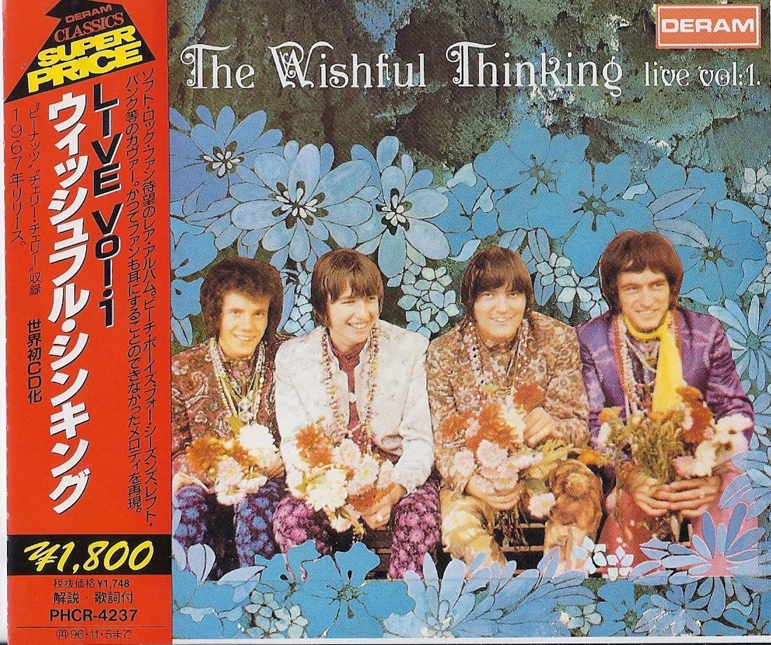 

CD WISHFUL THINKING - Live Vol.1 PHCR4237 Mercury Japan ObiRock Used