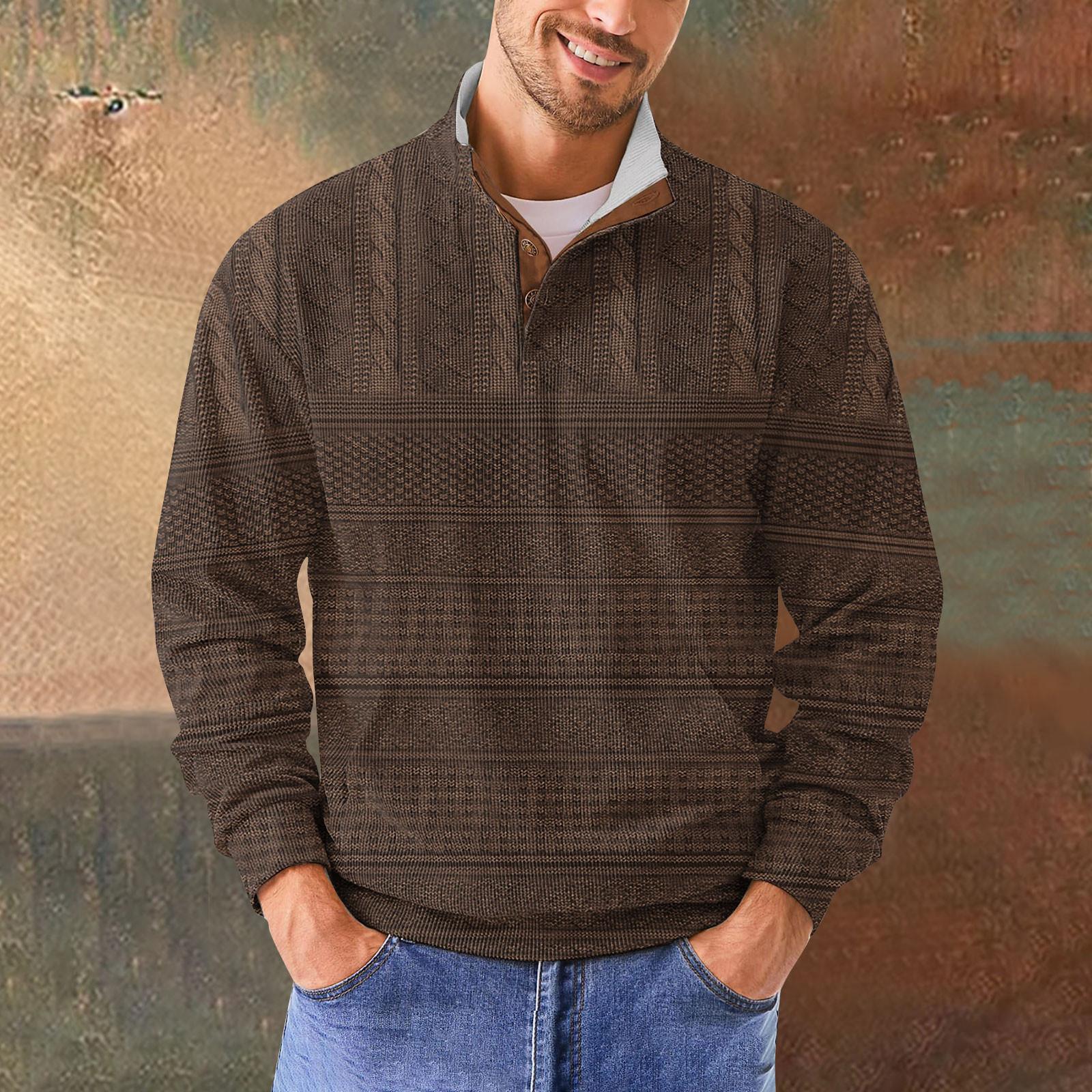 

Мужская повседневная толстовка в стиле ретро с градиентным принтом XXXXXL светло-коричневого