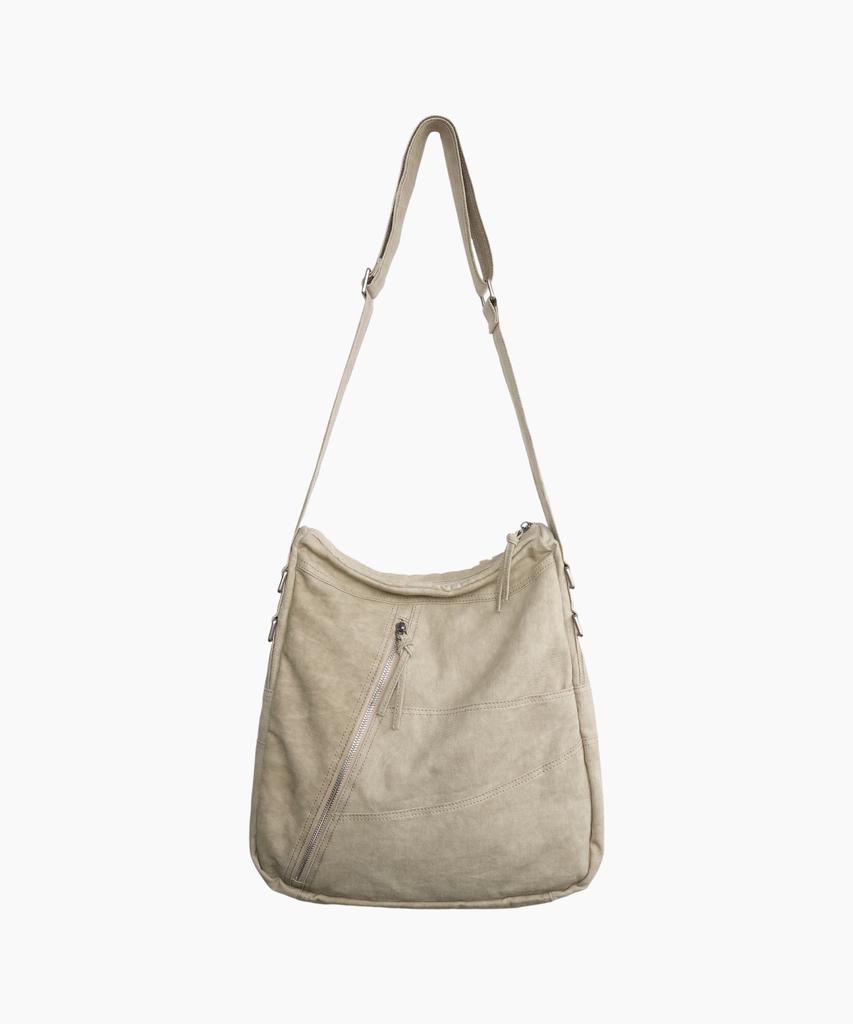 Doffjason Cotton Washed Storage Bag Beige