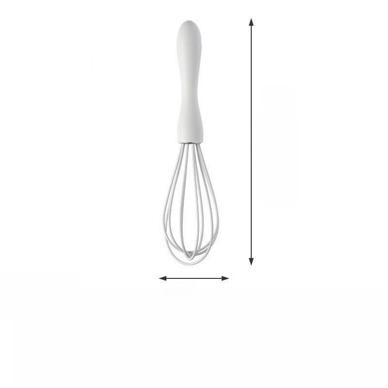 Silicone Kitchenware - Non-Stick Heat Resistant Cooking Tools Including Cake Spatula, Food Tongs, Whisk and Grease Brush