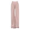 Maternity Straight-Leg Casual Pants: Comfortable, Velvet-Lined, Large Size, Non-Tight for Autumn/Winter 2025