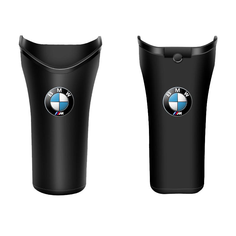 

Car Umbrella Storage Bucket Box Hanging Round Trash Can For BMW M Performance E46 E47 E49 F30 F80 E36 E46 E93 E92 F34 F31 Z4 X7 1PCS