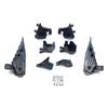 EHL546+EHL547 Headlight Holder Mount Repair Bracket Tab Set Left Right Side for Renault Megane BFB K9A B9A MK4 2016-On 260601571R 260100506R
