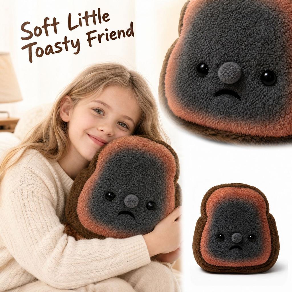 Plush Toy Soft Stuffed Bread for Kids and Adults