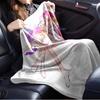 K-POP Anime Girls Group  Four Seasons Soft Warm Blanket  All-Season Thick Knit Polyester Bedspread for Bed, Camping, Travel  Perfect Gift