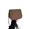 Small bag women's spring 2025 new trendy fashion rhombus texture niche small square bag versatile messenger bag shoulder bag