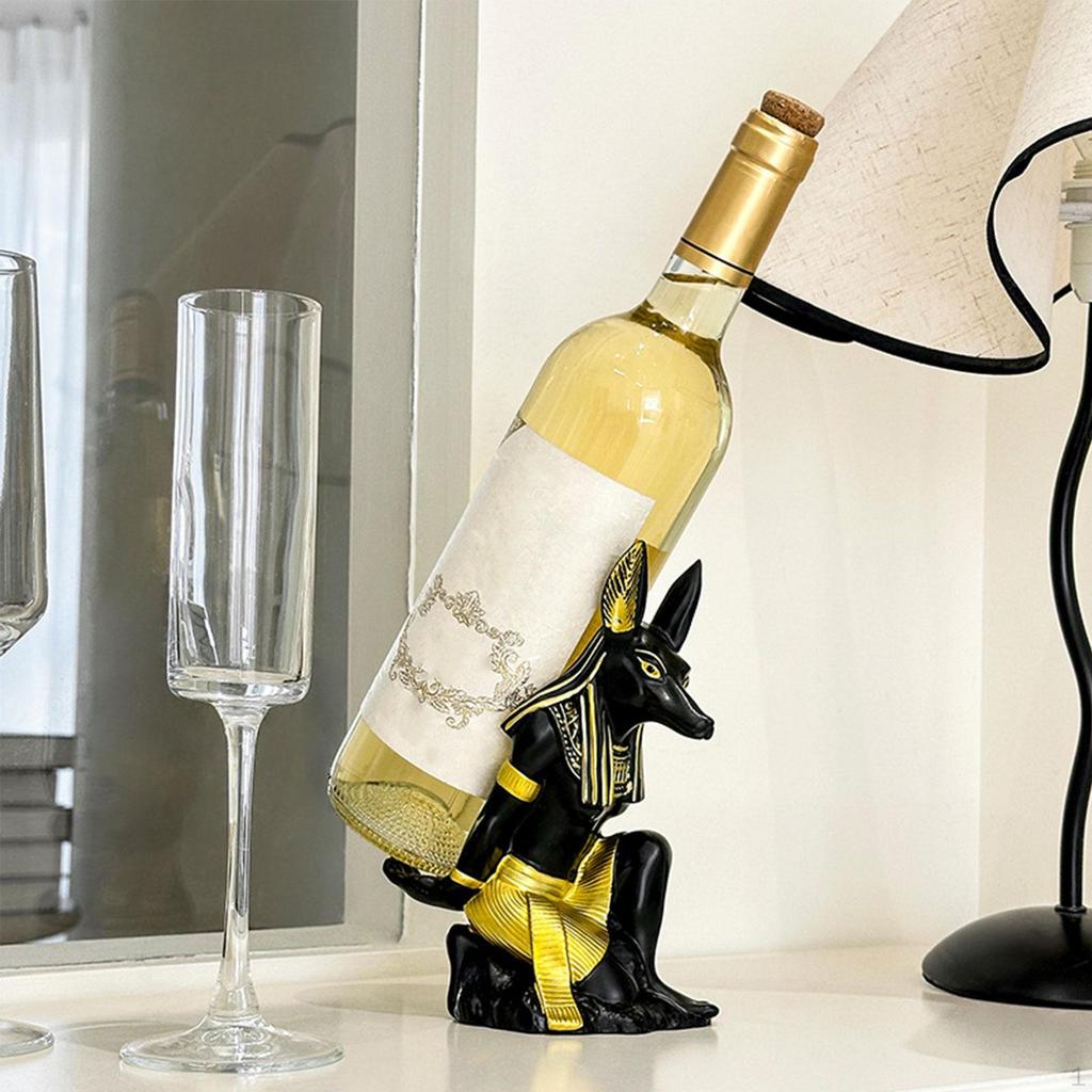 Wine Rack Display Ornament for Home Decor Bottle Shelf Organizer Cabinet Kitchen Bar