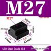 Pressure Plate Trapezoidal T-Slot Nut, Sizes M8-M27