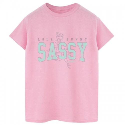 Looney Tunes Womens/Ladies Lola Bunny Sassy Cotton Boyfriend T-Shirt