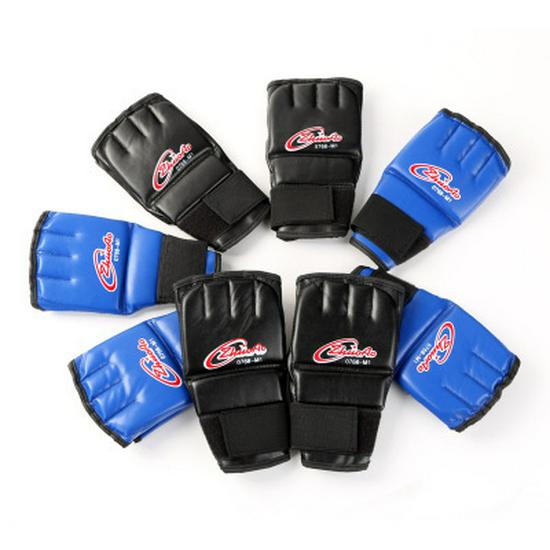 

Taekwondo & Boxing Gloves: Hand and Foot Protectors, Half-Finger Gloves for Adults & Kids, Punching Bag Gloves XL