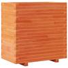 VidaXL Jardinière cire marron 70x40x72 cm bois de pin massif, jardinière d'extérieur, bac à fleurs, bac à tomates, 3282631