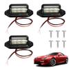 TVETE License Lamp LED License Plate Light LED Number Light