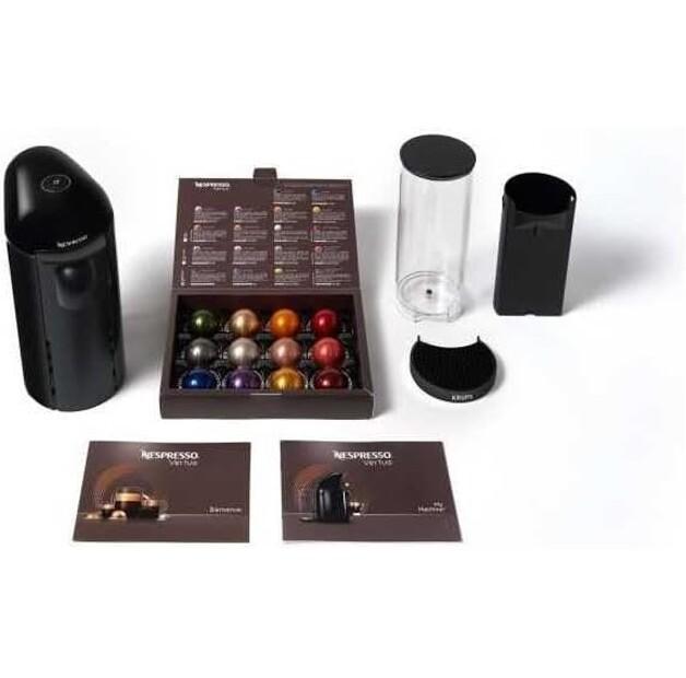 Капсульная кофемашина Krups YY 3922FD Vertuo Plus titan noir