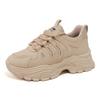 Zi Autumn and Winter New Platform Dad Shoes Women's 2025 Versatile Casual Sports Shoes 2025 Mountaineering Travel Shoes