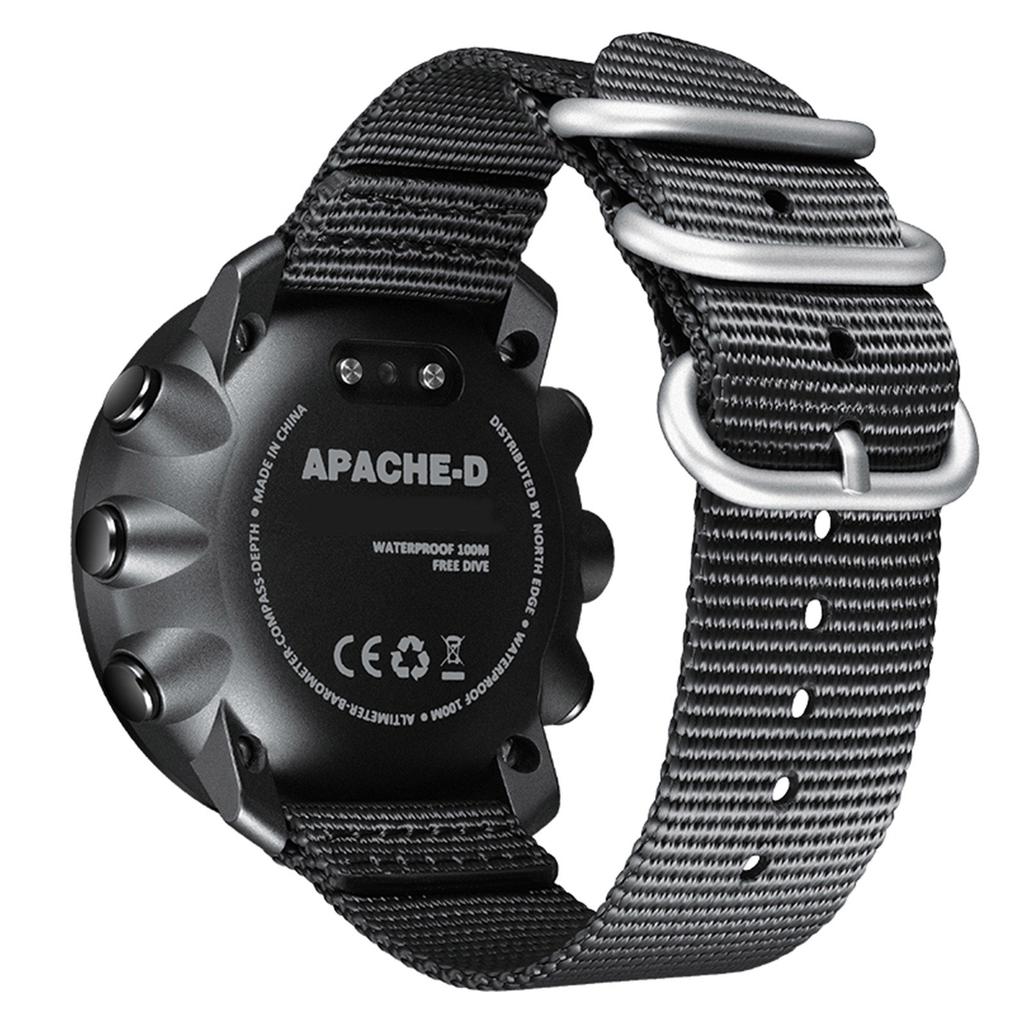 Dive Watch, 100m Rainproof Outdoors Sports Watch with LED Backlight Barometer, Thermometer, Altimeter, Watch for Men Women Hiking, Mountain