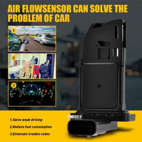 US BC31-12B579-AA AFLS166 Mass Air MAF Flow Sensor For Ford F250 F350 F450 F550