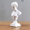 Creative Decoration, Scratch Resistant Girl Head Sculpture Statue, , Bedroom, Living Room, Office