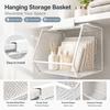 Strong Load Bearing Mesh Organizer Basket No Drill Installation Under Shelf Basket  Bathroom