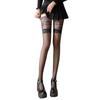 Women's Lace Stockings Sexy Fashion Ladies Women Sheer Stay Up Thigh High Stockings Summer Nightclubs Pantyhose Cross Stockings