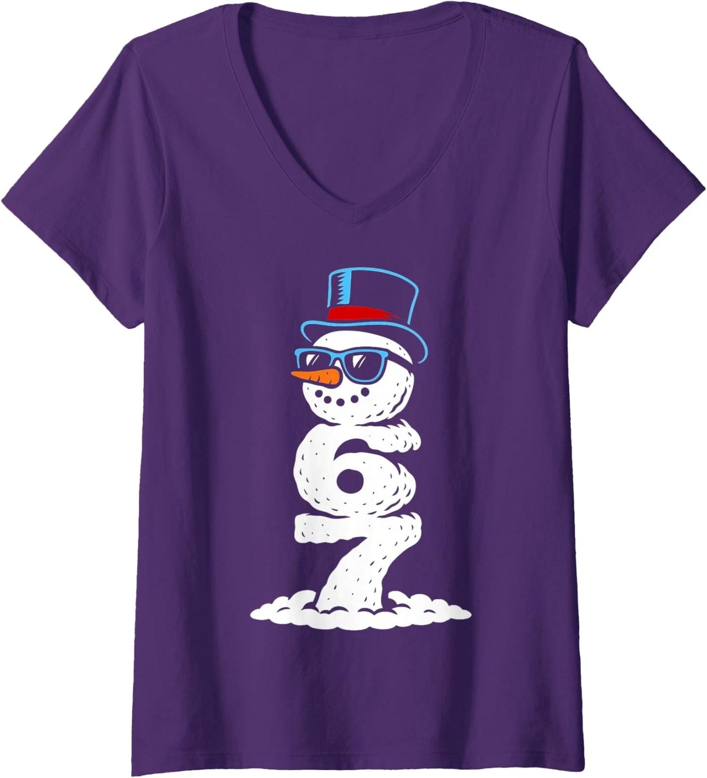 Bite Me Gingerbread Funny Sarcastic Christmas Ladies  V-Neck Tshirt L