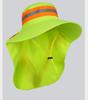 Lightweight Travel Hat Breathable Polyester Sun Cap With Reflective Strips For Running And Hiking