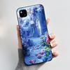 Coque Pour Google Pixel 4A 4 A 4G Noir Coque de Téléphone Esthétique Mignon Chat Dessin Animé Mince Souple TPU Silicone Arrière Pour Pixel4A Coquille