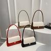 Sac baguette rétro sac femme nouveau sac tendance populaire polyvalent sac à bandoulière sac à main mode sac sous-bras
