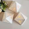 3D Candlestick Silicone Mold Pyramid Shaped Candle Base Mold Gypsum Candle Holder Epoxy Mould Home Decorations Mould