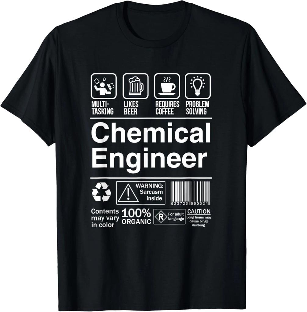 Chemical Engineer Funny Sarcastic Label Gift Unisex T-Shirt
