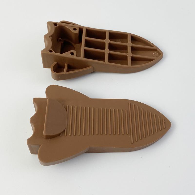 Stackable Silicone Door Stop Wedge Doorstops Anti Collision Home Office Door Rear Retainer