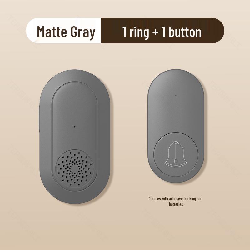 Elderly Wireless Doorbell Switch: Long-Range, Plug-Free Remote Control