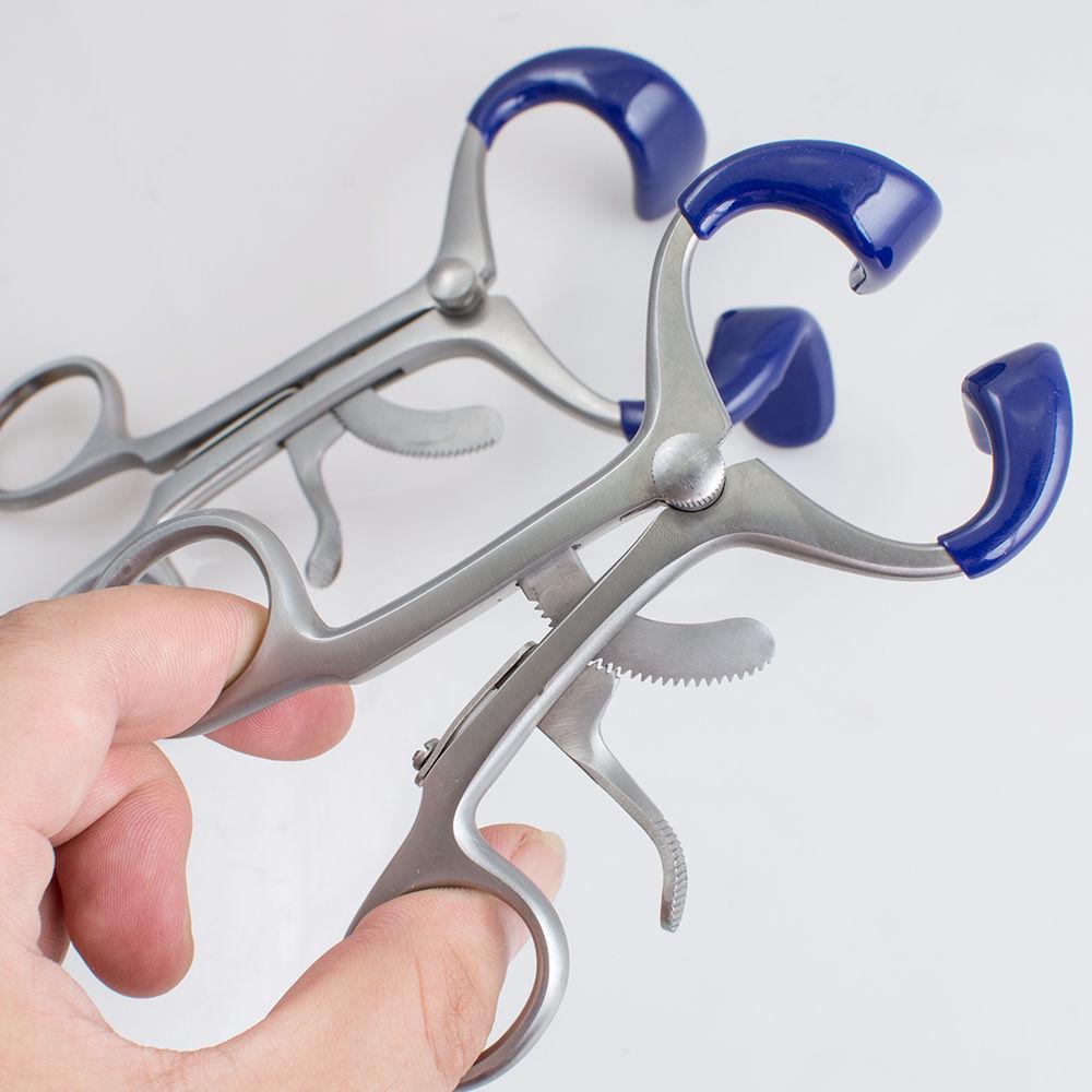 Annier Durable And Safe Stainless Steel Dental Mouth Retractor Orthodontic Opener Oral Dental Mouth Retractor Molt Gag Surgical Instruments Tool