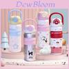 Starry Bear Travel Mug With Vacuum Insulation And Double Drinking Lid For Outdoor Use
