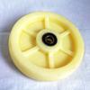 8-Inch Extra Thick 50-Wide Industrial Heavy-Duty 200mm Swivel Nylon Castor Wheel